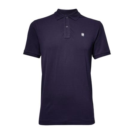 G-star, Pol- Dunda Slim Fit S/S Blauw, Heren, Maat:S