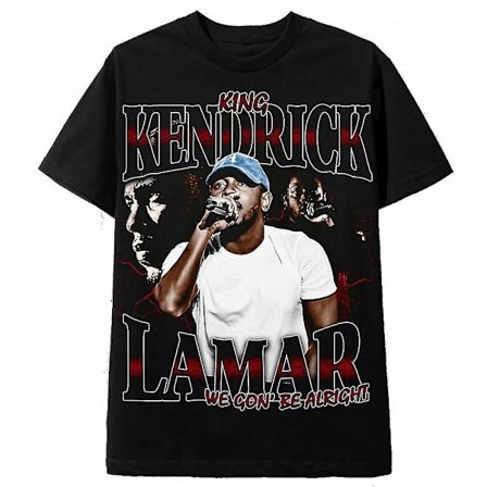 Vintage Tee Retro 90-tal T-shirt Kendrick Lamar