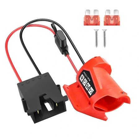 Batteriadapter för Milwaukee 12V M12-batteri för DIY-leksaksbilar, robotteknik, RC-leksaker