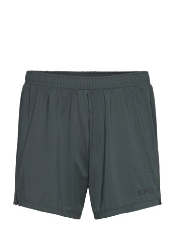 Borg Running Perforated 5' Shorts Grey Björn Borg