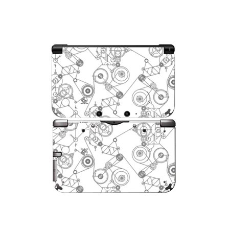 Skyddsskal för Nintendo Ny 3DS LL-konsol A