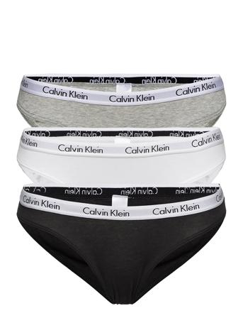 Bikini 3Pk Trosa Brief Tanga Multi/mönstrad Calvin Klein