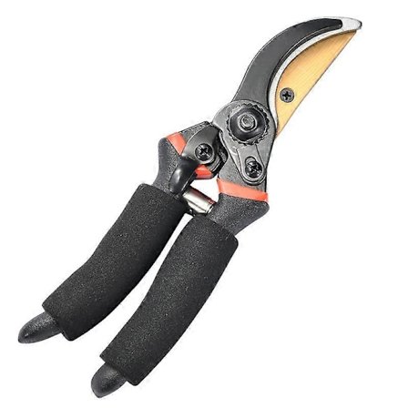 Premium Have-sekatør Kraftig - Beskæresaks - Havesaks - Havesaks - Stilfuldt Sort Håndtag