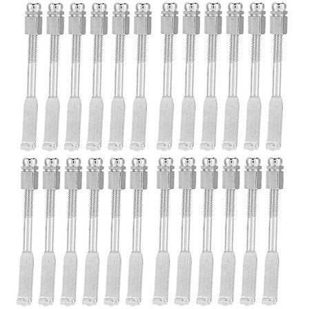 24 stk. Standard Banjo-kroge, justerbare Banjo-kroge Banjo-krog-holder Banjo-flade kroge Dele Accesso