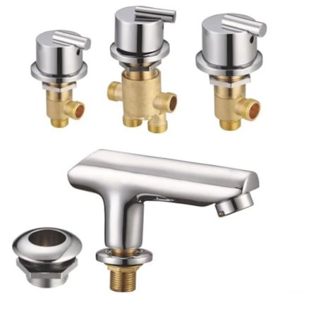 Badkarsblandare badkar delad kran badkarstillbehör