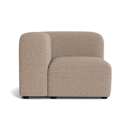 Milo hjørnemodul, venstrevendt - Puente Greige - 100x100x72 - Sofa