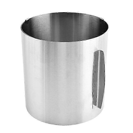 Justerbar Tårtring Hög 20 Cm - Bakring i Rostfritt Stål Justerbar - Hög Bakform Kompatibel Med Ea