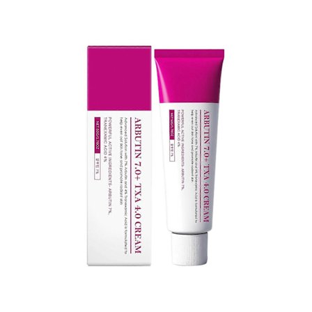 Arbutin 7% + Tranexamsyre 4% Creme, Mørk Plet Korrektor, Hudlysende Fugtighedscreme, Anti-Aging Hydrerende Creme til Pigmentering, Fregner, Blemish