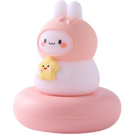 Touch Control Dæmpbar Natlampe Kaninlampe Til Børn Voksne Børneværelse Soveværelse Varm Hvid LED