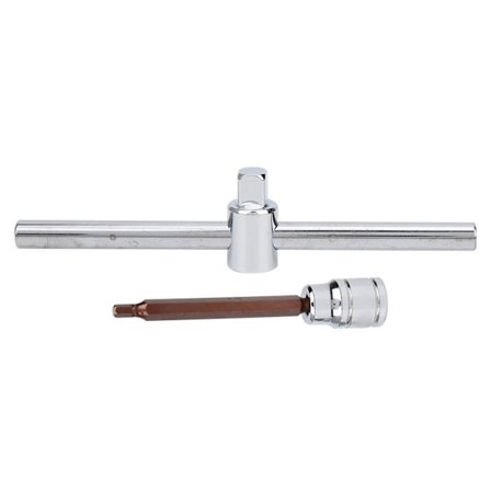 Rulleskøyte Fjern Tilbehør 15.5cm T Form Håndtak Inlineskøyter 4mm Innvendig Sekskantnøkkel