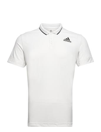 Freelift Polo Shirt Polos Short-sleeved Valkoinen Adidas Performance