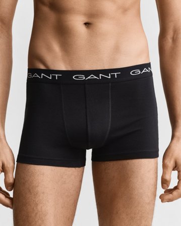 GANT Herren 3er-Pack Boxershorts (XXXL) Schwarz