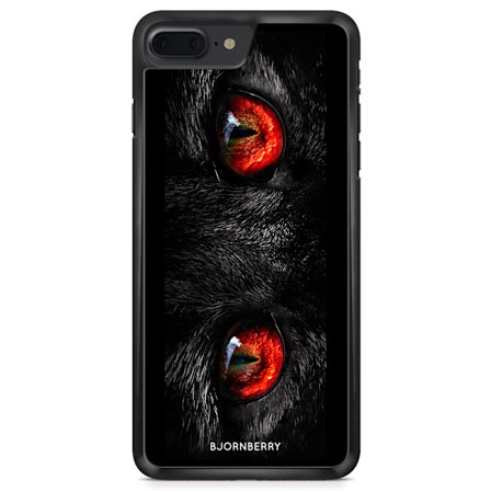 Bjornberry Skal iPhone 8 Plus - Röda Kattögon