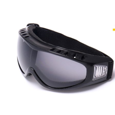 Udendørs vindtætte skibriller off-road bjergbestigningsbriller motorcykelbriller sort ramme gråt glas 1