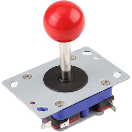 1-spillers arkadeknapper og joystick DIY-kontrollersett, 2/4/8-veis spilljoystickkule