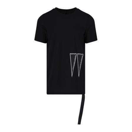 Rick Owens T-Shirts Sort, Herre