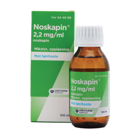 Noskapin Mikstur 2,2mg/ml, 100 ml