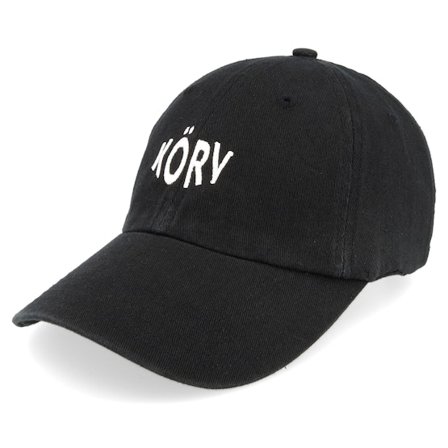 Kiosken - Black - unconstructed - Cap - "Körv Black Dad Cap " - Hatstore