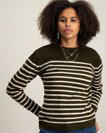 Sofie Schnoor Knit Groen Truien Meisjes - Kids Brand Store