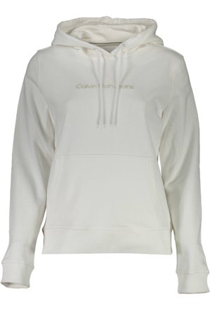 Calvin Klein Felpa Senza Zip Donna Bianco