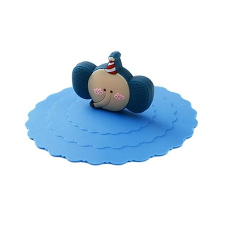 4 kpl Kannet Cup Elastinen kansi ELEPHANT ELEPHANT