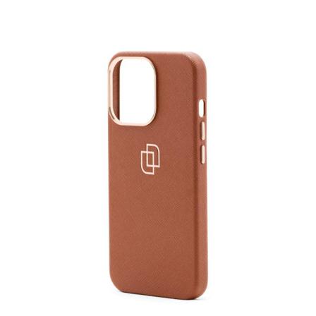 Limitado Brunt Saffiano Skal - Iphone 13 Pro Brun