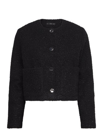 Mango | Shiny Bouclé Jacket | M