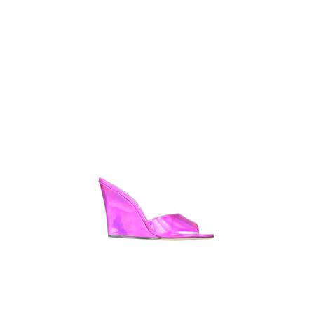 Paris Texas, Wanda Sandal With Wedge Różowy, Kobieta, Rozmiar: 40 EU