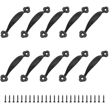 10 Retro-vetimiä Huonekalujen Kahva Ovi Nuppi Rustiikkinen Keskietäisyys