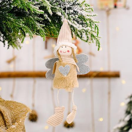 Xmas Tree Hänge Ornament Nyår Christmas Angel Dolls Chri