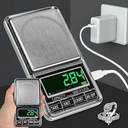 Juvelervægt 500g/0.1g [DB]