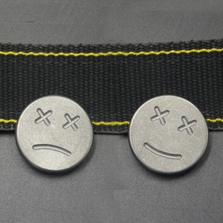 Smiley Forget Worry Stone Office Leisure Decompression Toys Adult EDC Metal Toys