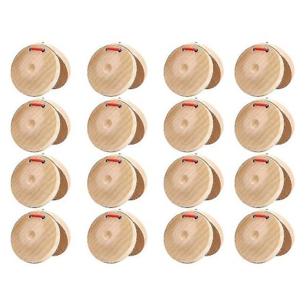 Musikaliska kastanjetter instrument i trä fingerkastanjetter slagverk rytm musik musikinstrument per