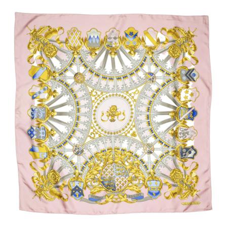 Hermès Vintage, Pre-owned Scarf Roze, Dames, Maat:ONE Size