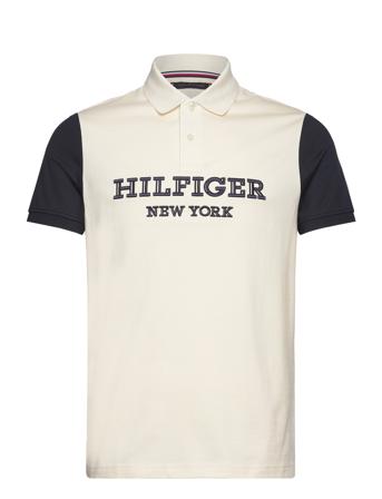 Monotype Colourblock Reg Polo Tommy Hilfiger Beige