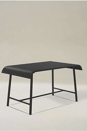 Jotex - Matbord Utomhus Aluminium Svart NERJA - Köp Utebord hos Jotex