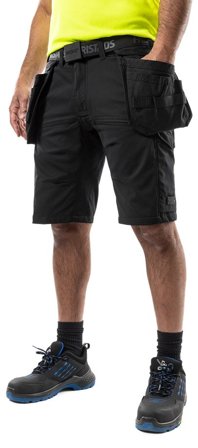 Fristads Herr Hantverkarshorts stretch 2831 GSTT, Svart
