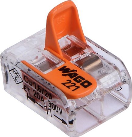 GELIA Koblingsklemme Wago 2x8 2.5kv