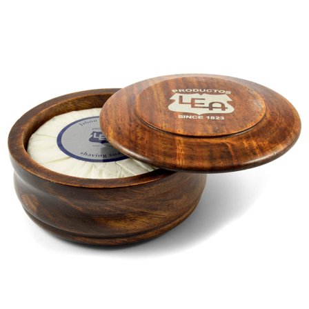 Sensitive Shaving Soap in Wooden Bowl for Men - Shaving creams & soaps