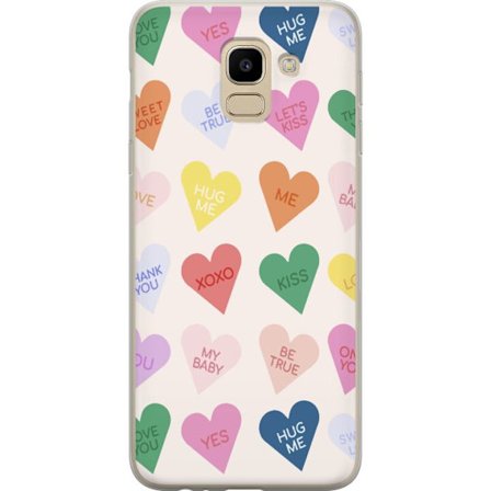 Yhteensopiva Puhelinkuori Samsung Samsung Galaxy J6 Karkkisydämet