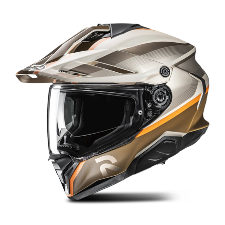 Adventurehjelm HJC RPHA 60 Arbre Sand/brun S