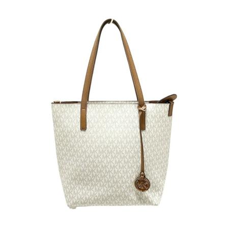 Michael Kors Pre-owned, Pre-owned Tote Bags Wit, Dames, Maat:ONE Size