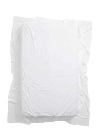 MAGNIBERG Mother Flat Sheet Poplin - White - 200X 260CM