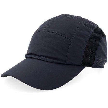 Jack Wolfskin - Blå 5panel Keps - Vent Cap Dark Navy 5-Panel @ Hatstore