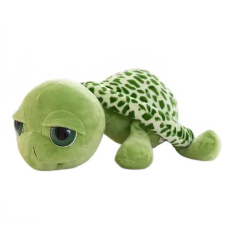 Söt Big Eyes Turtle Formad-mjuk Och Fylld Leksak