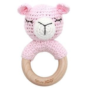 natureZOO Pale pink Llama Ring Rattle 0 - 24 months - First toys and baby toys - 0 - 24 months - Pink - Junge - Rattle