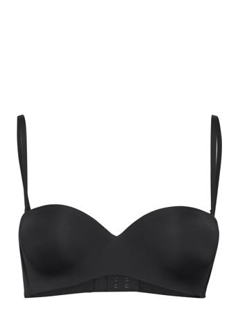 Pure Fit Basic - Cf Bandeau C Lingerie Bras & Tops Balc Tte Bras Musta Etam