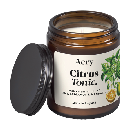 Aery Living Citrus Tonic Jar Candle, 140 g