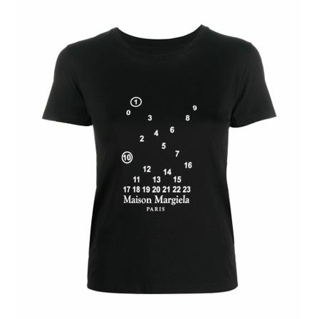 Maison Margiela T-Shirts Sort, Dame
