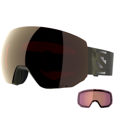 Salomon - Skibrillen Skibrillen Radium Pro Sigma +1 Lens - Olive Night